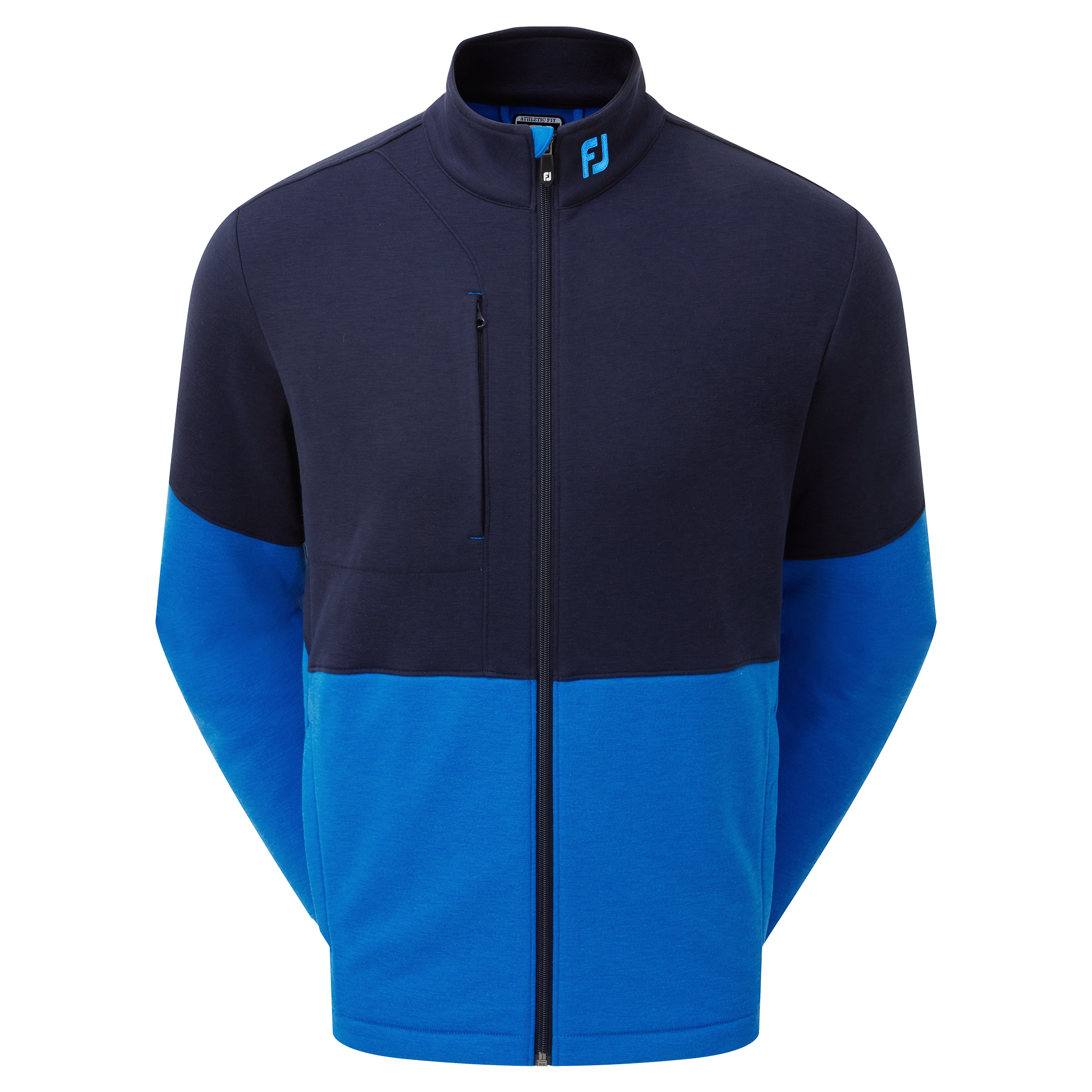 Colour Block Full-Zip Chill Out